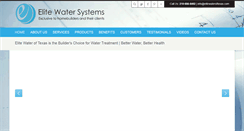 Desktop Screenshot of elitewateroftexas.com