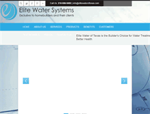 Tablet Screenshot of elitewateroftexas.com